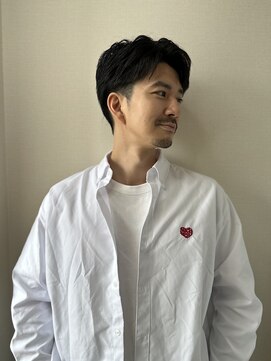ロンドアベニール 北千住(Lond avenir) men'sメンズスペインカールフェザーパーマニュアンスパーマ