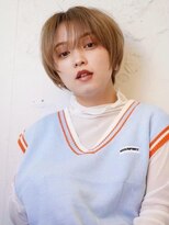 コンティロミー(CONTI ROMMY.)&nbsp;マッシュボブ◎ブリーチホワイトブロンド髪質改善20代～50代