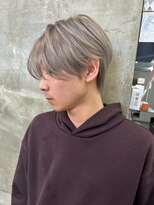 キング 楠葉店(K!ng)&nbsp;波巻きツイストスパイラルパーマ/フェザーパーマ/眉毛/メンズ