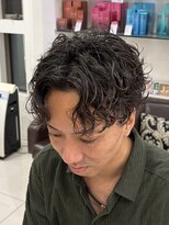 カペリベラ 寝屋川店(Capelli Bella)&nbsp;スパイラルパーマ/センターパート/メンズパーマ
