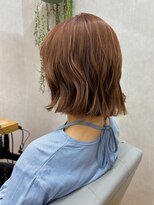 ガーデン 銀座(GARDEN)&nbsp;ボブ ボブカット ベージュカラー レイヤー 前髪カット 顔まわり