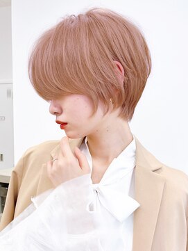 セイドット フクオカ(Say.FUKUOKA) 【Say.福岡】ショートボブ×ミルクティーベージュ×ハイトーン