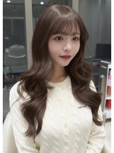 【韓国ヘア】トレンドを抑えた前髪・顔まわりカットで大人可愛いヘア