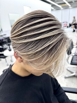 エゴル ナゴヤサカエ(ENGOL NAGOYA SAKAE) 【朝日大夢】メンズバレイヤージュ/ブリーチ