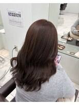 ヘア ポジション HAIR Position 本荘店&nbsp;ツヤで魅せる甘めブラウンヘア