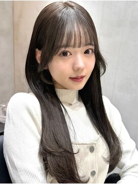 セラン 表参道(Celan) ロングレイヤーロングヘアー ローレイヤー髪質改善縮毛矯正