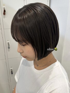 エイチ 梅田(H) ウルフパーマクラゲカットクラゲヘアーエンドカラーネオウルフ