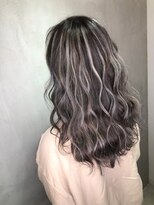 アンダーバーホワイトモデ 河内長野(_WHITE mode)&nbsp;20代30代大人可愛い♪ハイライトカラーバレイヤージュロング