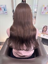 ファースト 泉中央店(first) レイヤーカット/ピンクブラウン/20代30代40代