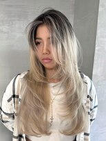 トゥイン 八王子(TWIN)&nbsp;ハイライトデザインカラーフェイスフレーミングレイヤーカット