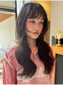 『モテ髪』小顔に魅せる顔周りデザイン×ゆるふわロング