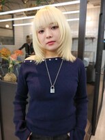 アンドスタイル(&style)&nbsp;【TSUJI】顔まわり レイヤー ダブルカラー ケアブリーチ 大名