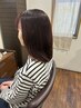 カット・カラー・2stepトリートメント¥12100 3回までご利用いただけます。