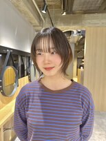 ジュベ(juve.) 大分ショートボブ顔周りレイヤーカット髪質改善カラー