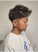 [MEN’S HAIR/波巻ツイストスパイラル/シャドウパーマ/伊勢崎]