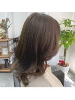スリークヘア(SLEEK hair) カーキベージュ