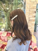 モナン 新宿(Monan) 巻き下ろしスタイル ヘアセット ヘアアレンジ