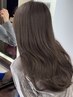 【プレミアム】　カット＋髪質改善水素ケアカラー　　￥22,000→