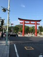 フレッシュサラダディーズ(D's) 鎌倉の鶴岡八幡宮です！この夏の唯一行ったところです！