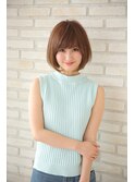 お手入れ簡単ボブ