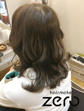 ヘアメイクゼロ 坂戸駅前店(hairmake zero) オージュア　ゆるふわマットベージュ