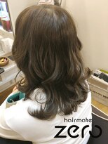 ヘアメイクゼロ 坂戸駅前店(hairmake zero) オージュア ゆるふわマットベージュ