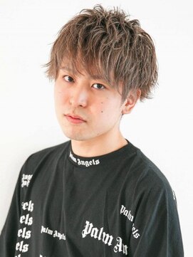 アース 南福島店(HAIR&MAKE EARTH) 無造作ショートマッシュスタイル