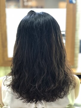 アプシー 南が丘本店(apsee) ふんわりデジタルパーマ!#くすみベージュ