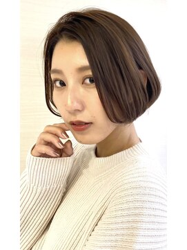 アフロディーテ 銀座(APHRODITE GINZA) 前髪/こなれミディ/ウェーブパーマ/アンブレラカラー/銀座