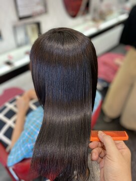 ライフゴーズオン 羽村店(Life goes on) 髪質改善ストレート