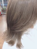 ココ(CO_CO) ミディアムレイヤー　韓流　ボブウルフ