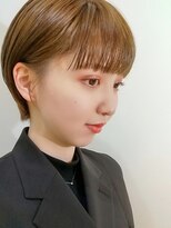 ヘアーメイクオズ(hair make O/S) 担当 照井  ぱっつん前髪ショート☆