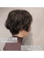 ワット 原宿店(W)&nbsp;【W-ワット-原宿店】ハンサムショートパーマ