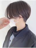 【morio 原宿】ソフトな刈り上げ マッシュ ハンサムショート