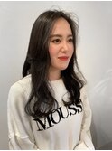 韓国風ロングレイヤー