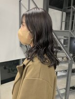 ヘアー アイス 御器所本店(HAIR ICI) 20代30代40代くせ毛風パーマアッシュグレージュ透明感小顔