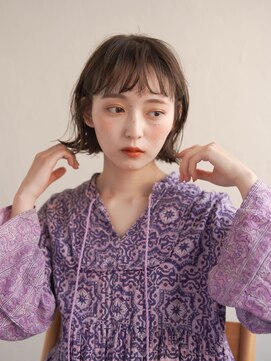 ジュール 大分(Joule) ロングヘア/グレージュカラー/ボブウルフ/コ白髪染め/大分駅