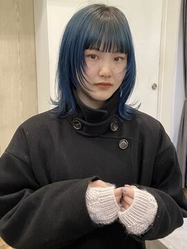 パークレーン アイス イヴェン(park lane ICI yeven) 顔まわりレイヤー×恐竜カラーでオシャレに!