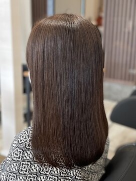 アトリエコア(Atelier Coa) ショートカット前下がりボブショートボブグレージュカラー