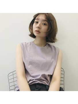 リブレ(LIBRE) 【切りっぱなし】【外ハネ】【シースルーバング】