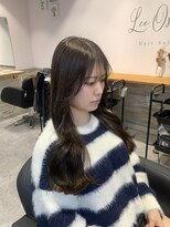 リーオオサカ(Lee Osaka)&nbsp;グレージュカラー×韓国風スタイル