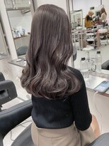 ベレーザ 原宿(Beleza) 5999透明感グレージュカラー艶髪ワンホンヘア韓国レイヤーロング