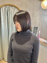 ロンドアジュール 横浜(Lond azur)&nbsp;★流行りのタッセルボブ！横浜ボブ！黒髪ボブ！横浜タッセルボブ