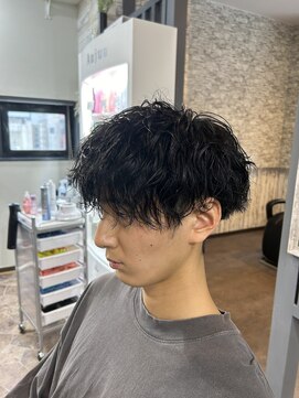 ハルクファースト 札幌(HRK 1st.) ツイストスパイラルパーマ/メンズカット/波巻きパーマ/札幌/大通