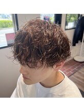 グリット オオサカ(GRIT osaka) 波巻きスパイラルパーマメンズマッシュパーマツイストパーマ