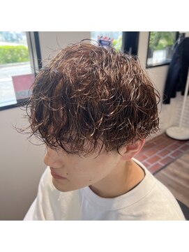 グリット オオサカ(GRIT osaka) 波巻きスパイラルパーマメンズマッシュパーマツイストパーマ