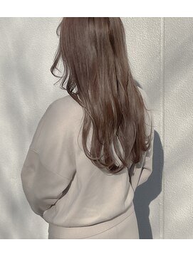 ノード(NODO) 【ブリーチなし】ダブルカラーで創るミルクティベージュ