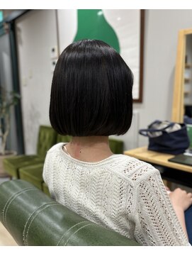 ヘアサロン ナノ(hair salon nano) ショート/ミニボブ/切りっぱなしボブ/20代/トリートメント