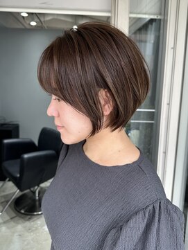 エトラ 渋谷店(etora) 小顔◎大人ショートボブ丸みショートカットマッシュショート
