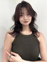 ハイライトバレイヤージュダブルカラー20代30代40代グレージュ